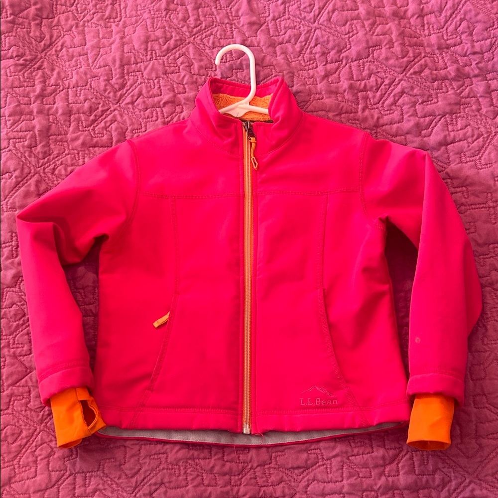 Fair Condition LL Bean Fall/Spring Weight Jacket Girls Sz Small (4) - Picture 7 of 12